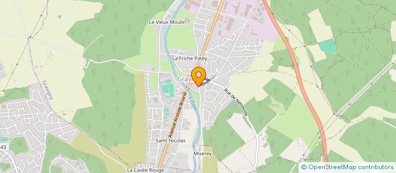 localisation de l'entreprise MADAME CHARLINE PERIGNON  GAUCIEL