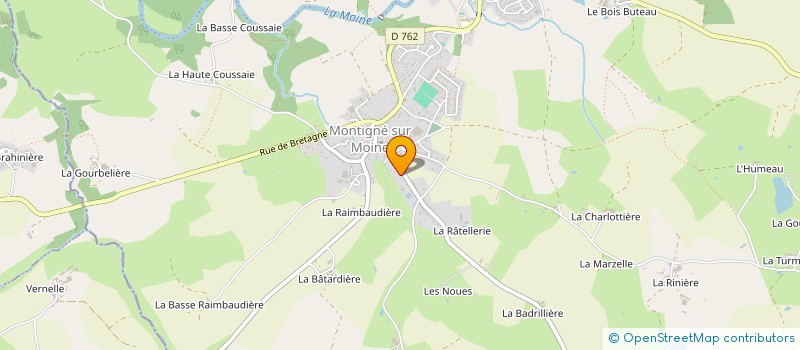 localisation de l'entreprise MADAME CHARLINE PETIT à CHOLET