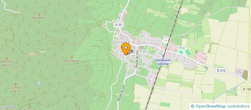 localisation de l'entreprise MADAME CHARLINE PICOT  DAMBACH-LA-VILLE