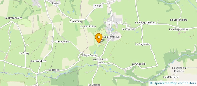 localisation de l'entreprise MADAME CHARLINE PICOT  HUDIMESNIL