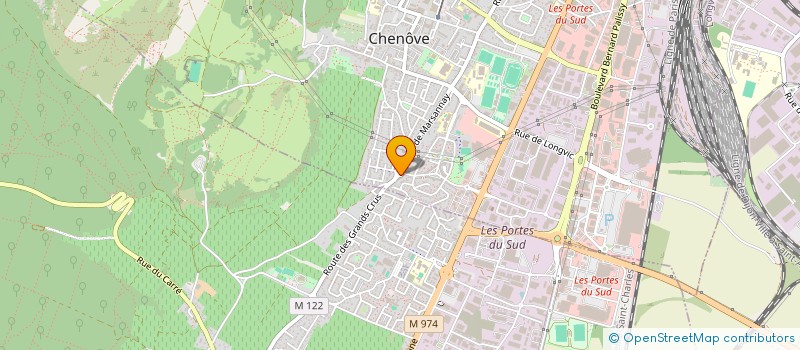 localisation de l'entreprise MADAME CHARLINE PINET  CHENOVE