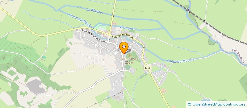 localisation de l'entreprise MADAME CHARLINE POINAS  JUSSEY