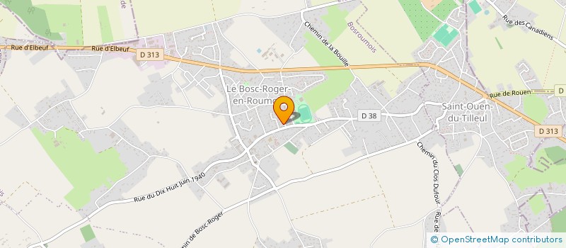 localisation de l'entreprise MADAME CHARLINE POTEL  BOSROUMOIS