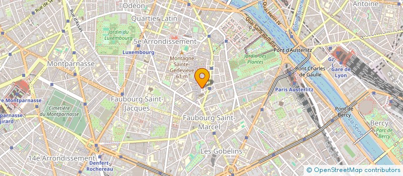 localisation de l'entreprise MADAME CHARLINE POULAIN à PARIS