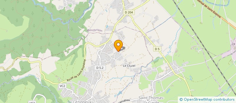 localisation de l'entreprise MADAME CHARLINE QUET  LEZIGNEUX