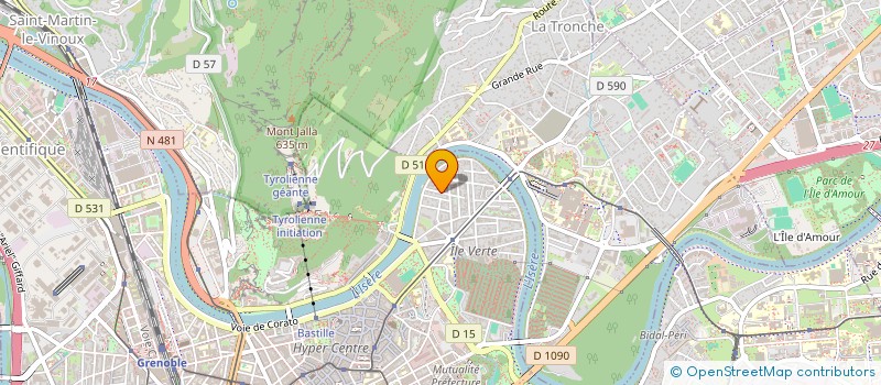 localisation de l'entreprise MADAME CHARLINE REMY à GRENOBLE