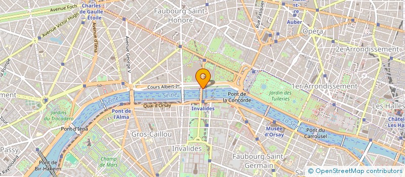 localisation de l'entreprise MADAME CHARLINE RENAUD DHYEVRE  PARIS