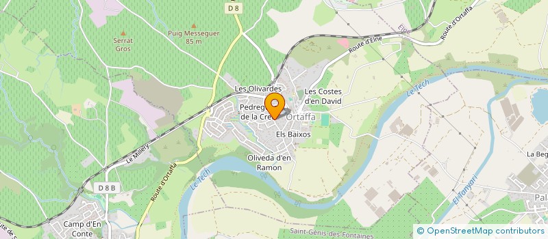 localisation de l'entreprise MADAME CHARLINE SALOMON  ORTAFFA