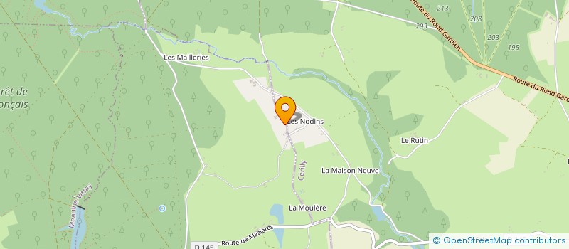 localisation de l'entreprise MADAME CHARLINE SCHIMENTI  CERILLY