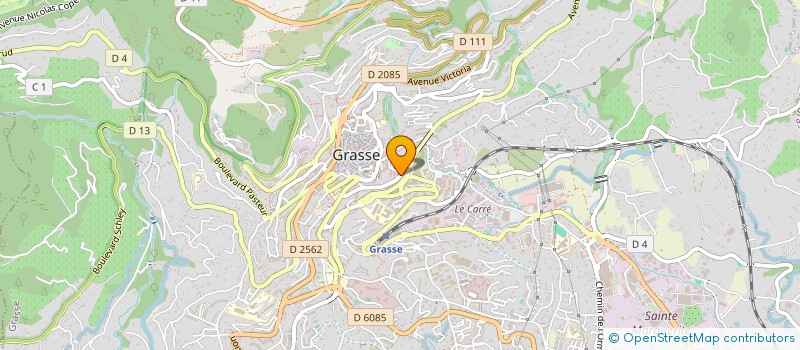 localisation de l'entreprise MADAME CHARLINE SEGALA à GRASSE