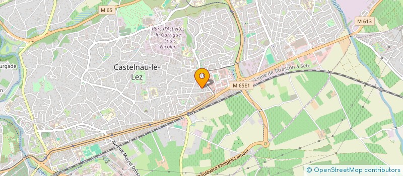 localisation de l'entreprise MADAME CHARLINE SERVANT à CASTELNAU-LE-LEZ