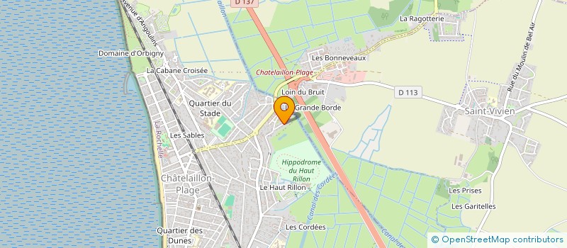 localisation de l'entreprise MADAME CHARLINE SISCARO à CHATELAILLON-PLAGE