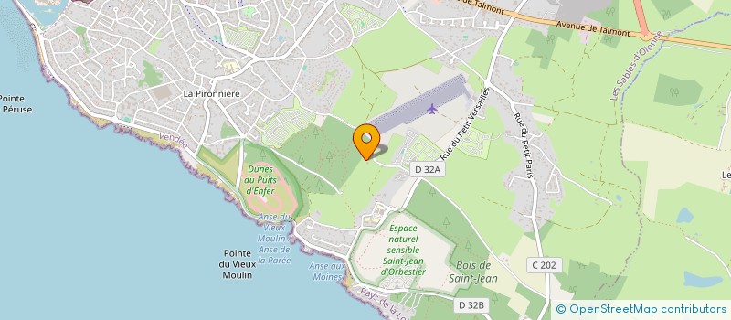 localisation de l'entreprise MADAME CHARLINE SUPIOT à LES SABLES-D'OLONNE