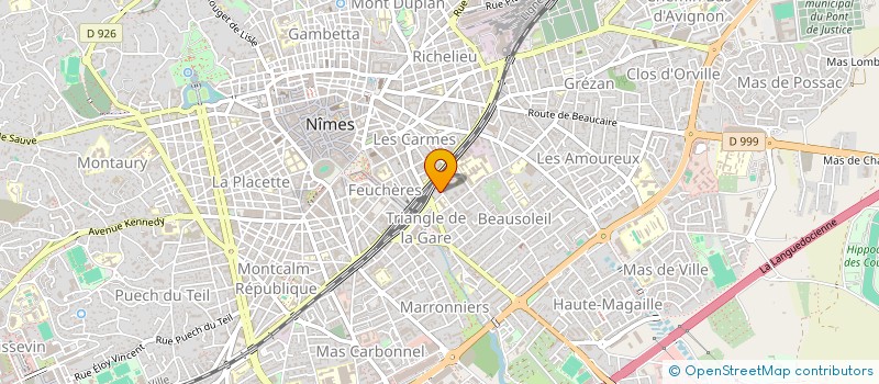 localisation de l'entreprise MADAME CHARLINE TOURNEL à NIMES