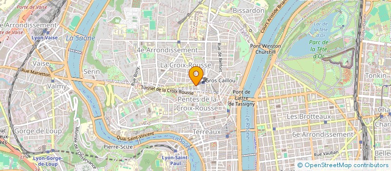 localisation de l'entreprise MADAME CHARLINE VARENNE à LYON