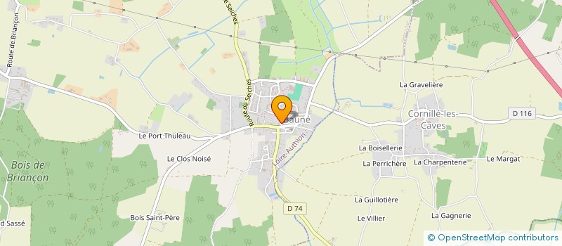 localisation de l'entreprise MADAME CHARLINE VICTOR  LOIRE-AUTHION