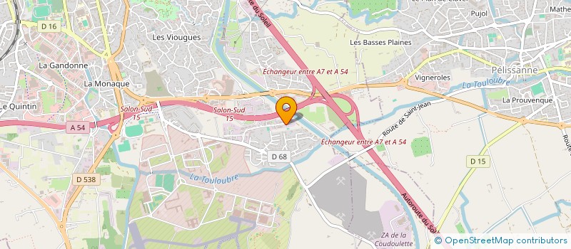 localisation de l'entreprise MADAME CHARLINE VISCONTI à MARIGNANE