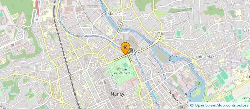 localisation de l'entreprise MADAME CHARLINE WAGNER  NANCY