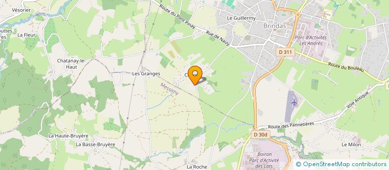 localisation de l'entreprise MADAME CHARLINE ZIDOUM  BRINDAS