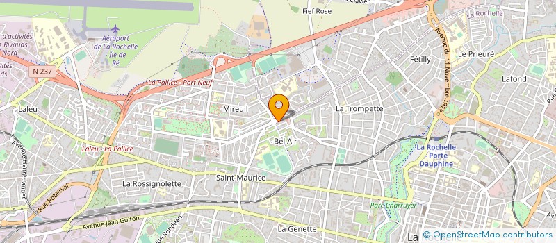 localisation de l'entreprise MADAME CHARLOTTE ABBALLE  LA ROCHELLE