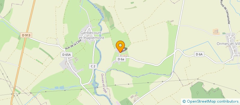 localisation de l'entreprise MADAME CHARLOTTE ALEXANDRE  ORMES-ET-VILLE