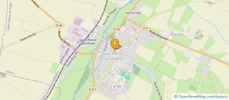 localisation de l'entreprise MADAME CHARLOTTE ALIX  SAINT-PIERRE-EN-AUGE