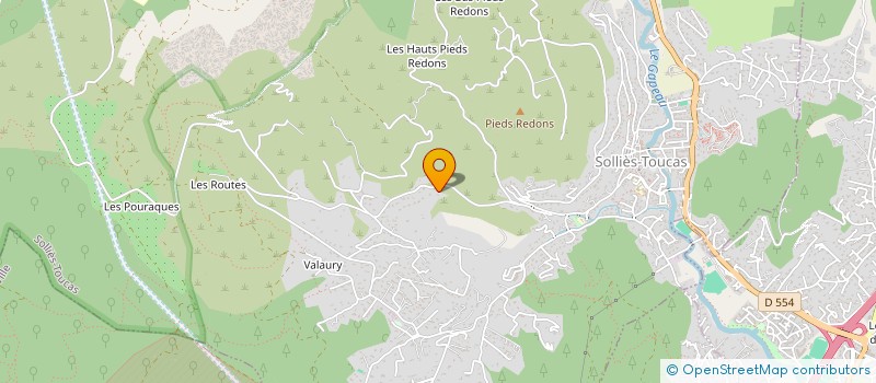 localisation de l'entreprise MADAME CHARLOTTE ALLEMAND  SOLLIES-TOUCAS