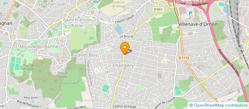 localisation de l'entreprise MADAME CHARLOTTE ALVES  VILLENAVE-D'ORNON