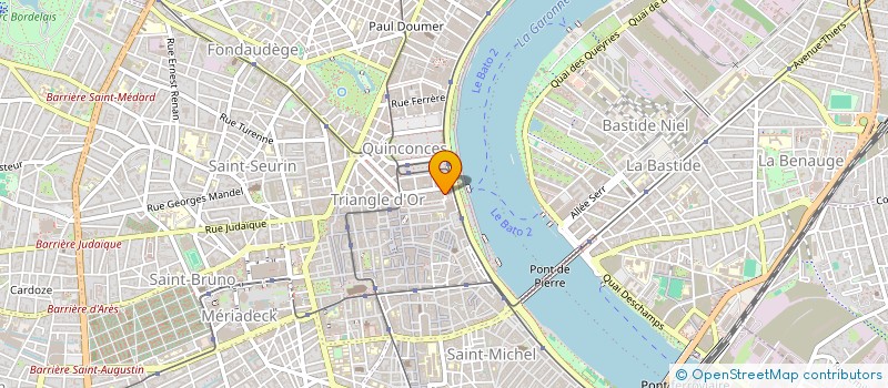 localisation de l'entreprise MADAME CHARLOTTE ANDRE  BORDEAUX