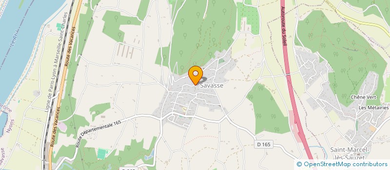 localisation de l'entreprise MADAME CHARLOTTE ANDRUSZKO  SAVASSE