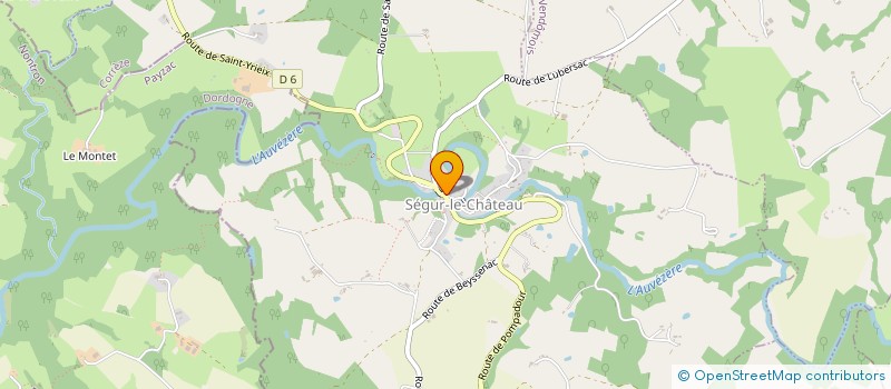 localisation de l'entreprise MADAME CHARLOTTE-ANNE HOLMES  SEGUR-LE-CHATEAU