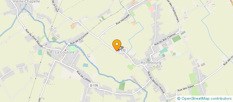 localisation de l'entreprise MADAME CHARLOTTE ANNE NATHA BULTEEL  RICHEBOURG