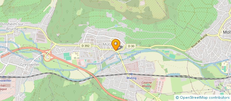 localisation de l'entreprise MADAME CHARLOTTE ARENZ  MUTZIG