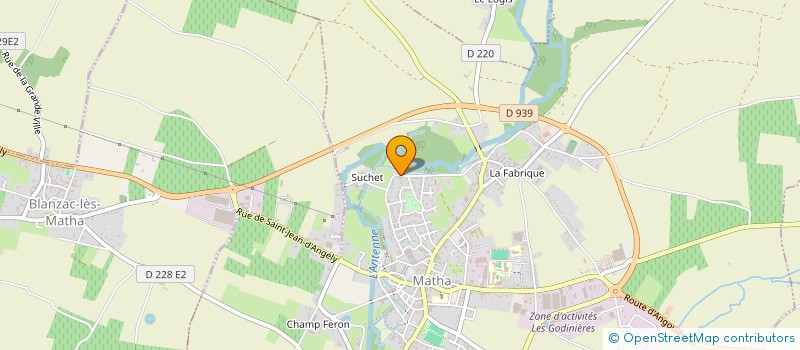 localisation de l'entreprise MADAME CHARLOTTE ARNAUD  MATHA