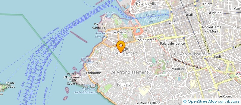 localisation de l'entreprise MADAME CHARLOTTE ARNAUD à MARSEILLE