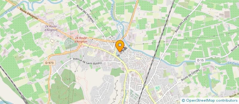 localisation de l'entreprise MADAME CHARLOTTE ARQUIER  CAVAILLON