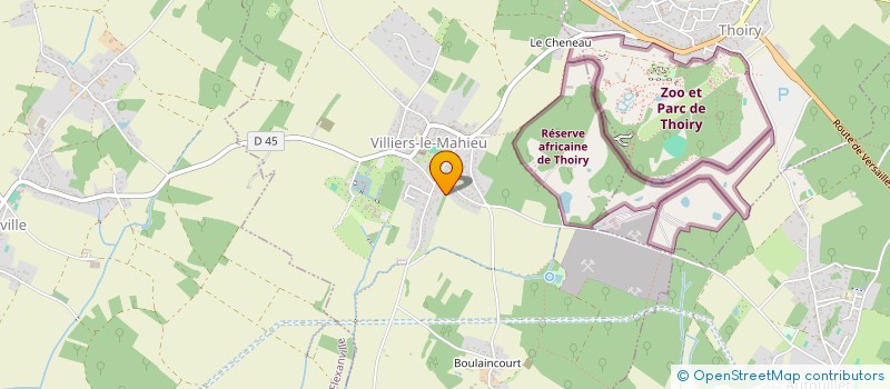 localisation de l'entreprise MADAME CHARLOTTE AUBRUN  VILLIERS-LE-MAHIEU