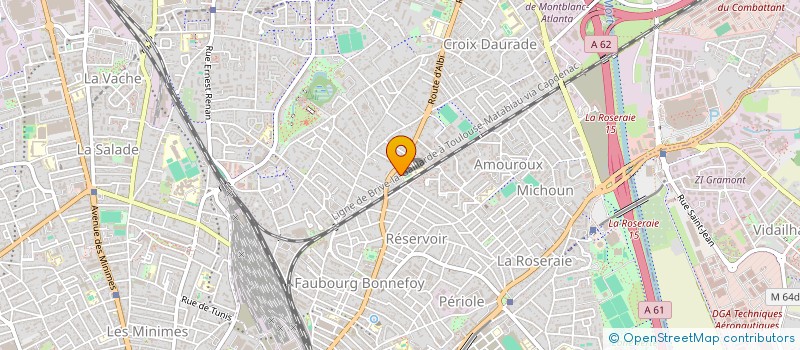 localisation de l'entreprise MADAME CHARLOTTE AUGE à TOULOUSE