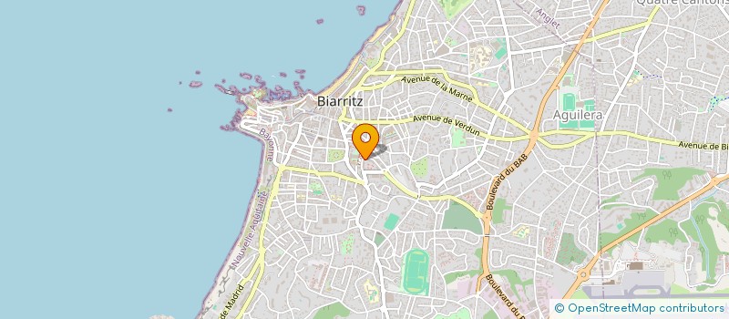 localisation de l'entreprise MADAME CHARLOTTE AUJARD à BIARRITZ