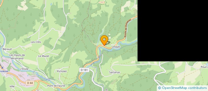 localisation de l'entreprise MADAME CHARLOTTE BACHER  RIOTORD