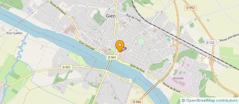 localisation de l'entreprise MADAME CHARLOTTE BAILLET  GIEN