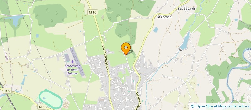 localisation de l'entreprise MADAME CHARLOTTE BALAY  SAINT-GALMIER