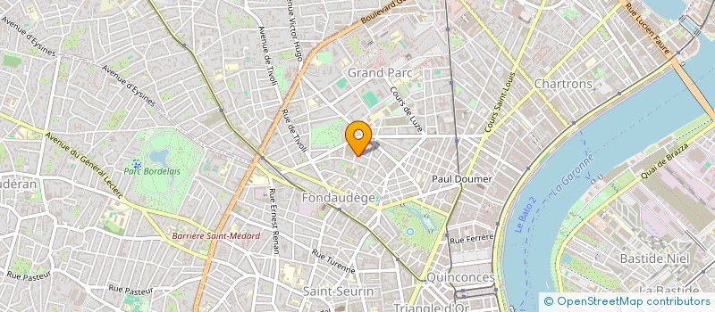 localisation de l'entreprise MADAME CHARLOTTE BARBE  BORDEAUX