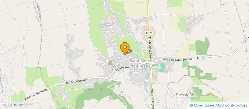 localisation de l'entreprise MADAME CHARLOTTE BARBUT à SAINT-SIMEON-DE-BRESSIEUX