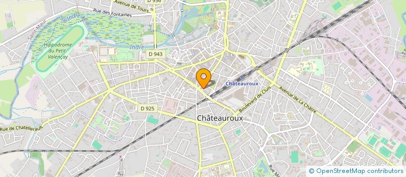 localisation de l'entreprise MADAME CHARLOTTE BARROS à CHATEAUROUX
