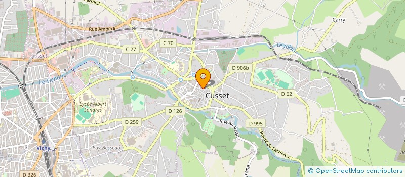 localisation de l'entreprise MADAME CHARLOTTE BARTASSOT à CUSSET