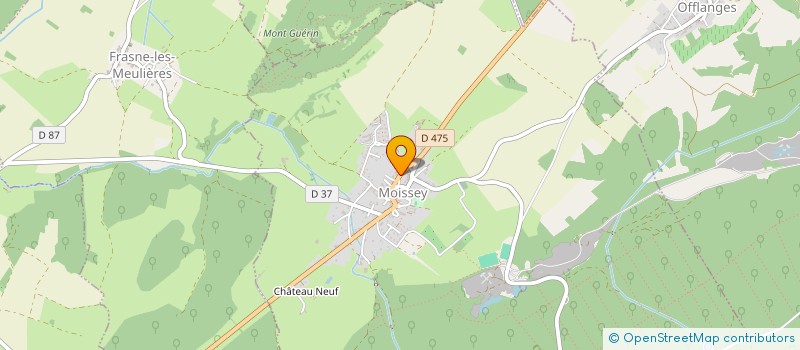 localisation de l'entreprise MADAME CHARLOTTE BARTKOWIAK  MONTMIREY-LE-CHATEAU