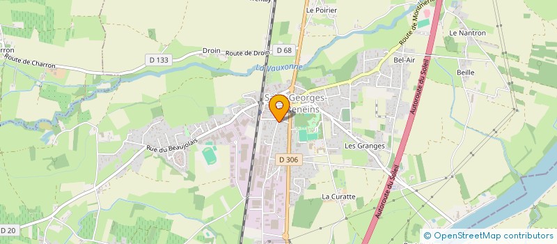 localisation de l'entreprise MADAME CHARLOTTE BASSET CHERCOT à SAINT-GEORGES-DE-RENEINS