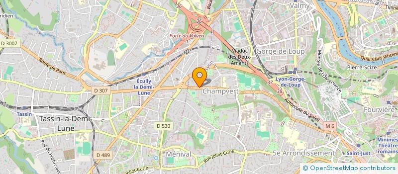 localisation de l'entreprise MADAME CHARLOTTE BASTIAN  LYON