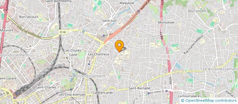 localisation de l'entreprise MADAME CHARLOTTE BAUDELOT à MARSEILLE